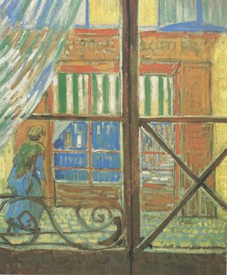 Vincent Van Gogh A Pork-Butcher's Shop Seen from a Window (nn04) Germany oil painting art